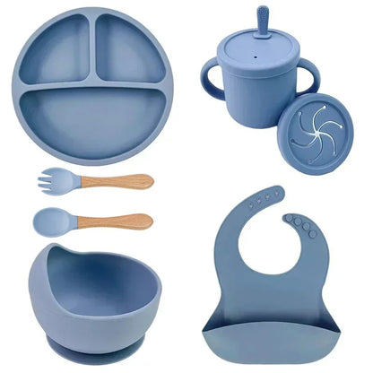 Set de Alimentación de Silicona para Bebé