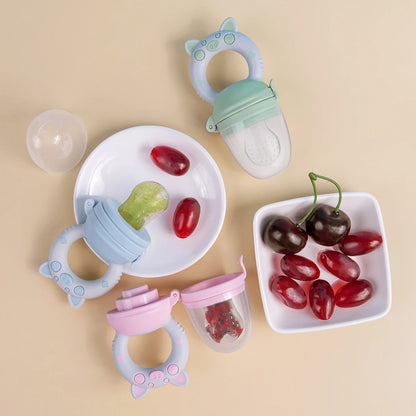 Alimentador de Silicona para Bebé