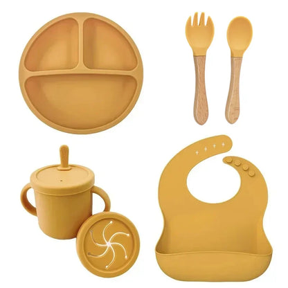 Set de Alimentación de Silicona para Bebé